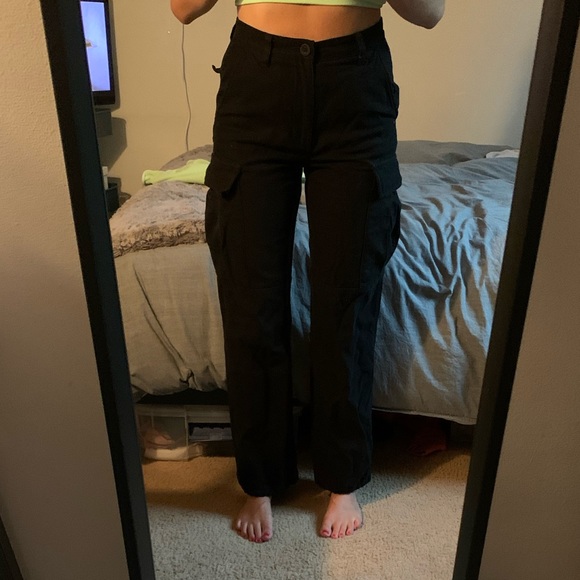 SOLD ‼️‼️ -TNA BLACK CARGO PANTS - Picture 12 of 13